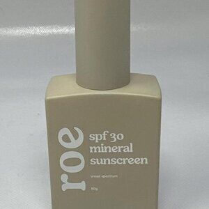 Roe Wellness SPF 30 Mineral Sunscreen Broad Spectrum 50g EXP 05/2027